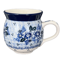 12 oz. Belly Mug (Periwinkle Posies) | A070-U4462