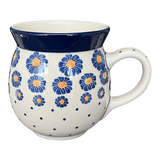 Mug, Belly Mug, 16 oz Large in "Daisy Craze" by Ceramika Artystyczna | A073-1571X