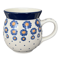 Polish Pottery - John's Mug - Blue Bells - The Polish Pottery Outlet