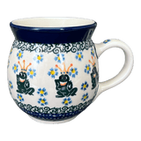 Mug, Belly Mug, 16 oz Large in "Frog Prince" by Ceramika Artystyczna | A073-U9969