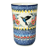 Tumbler, 12 oz in "Hummingbird Bouquet" by Ceramika Artystyczna | A076-U3357