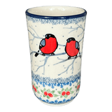 Tumbler, 12 oz in "Bullfinch Berries" by Ceramika Artystyczna | A076-U4917