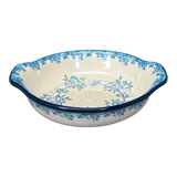 Casserole, Round, Small, 6.5" x 7.25" in "Lovebirds" by Ceramika Artystyczna | A142-2323X