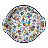 Casserole, Round, Small, 6.5" x 7.25" in "Daisy Doodle" by Ceramika Artystyczna | A142-U4884