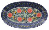 Platter, Oval, 17.5" in "Regal Roosters" by Ceramika Artystyczna | A200-U2617