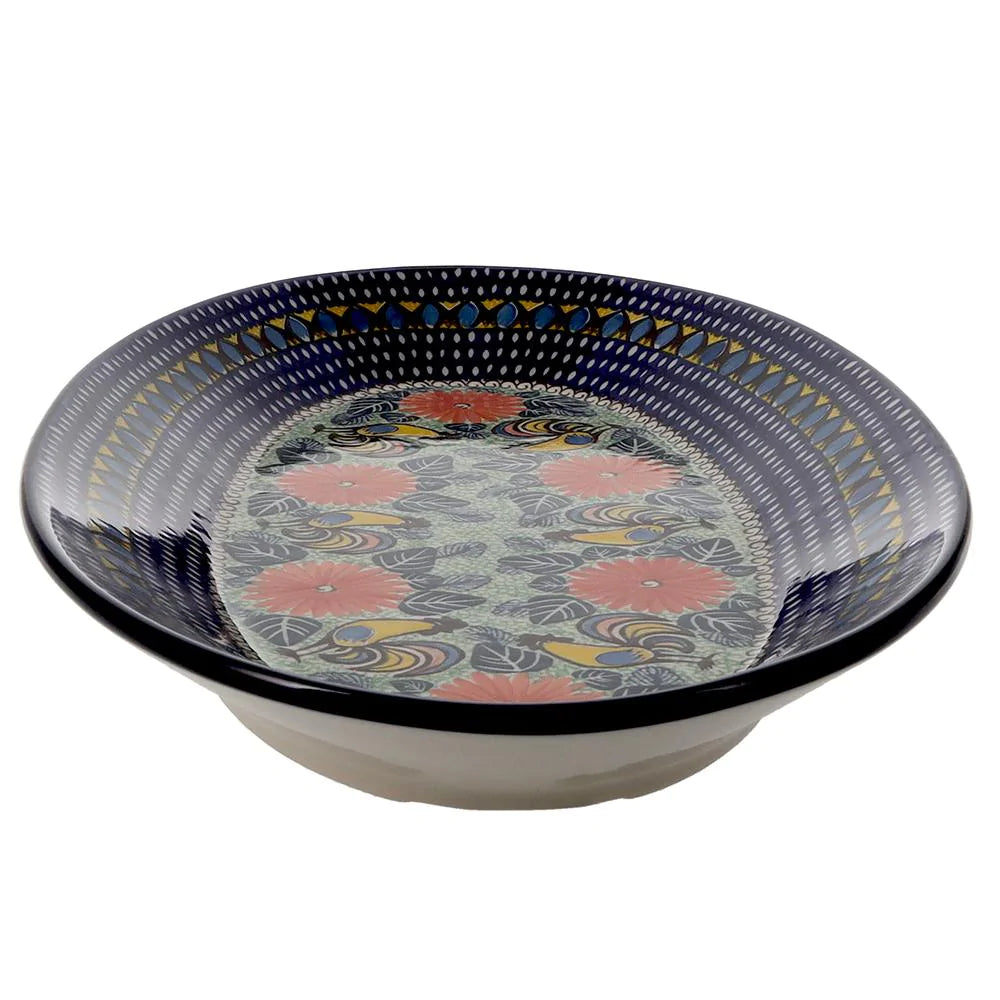 Platter, Oval, 17.5" in "Regal Roosters" by Ceramika Artystyczna | A200-U2617