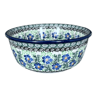 A picture of a Polish Pottery 7.75" Bowl (Clematis) | A211-1538X as shown at PolishPotteryOutlet.com/products/7-75-bowl-clematis-a211-1538x