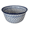 Polish Pottery CA 12.5" Bowl (Blue Vines) | A213-1824X at PolishPotteryOutlet.com