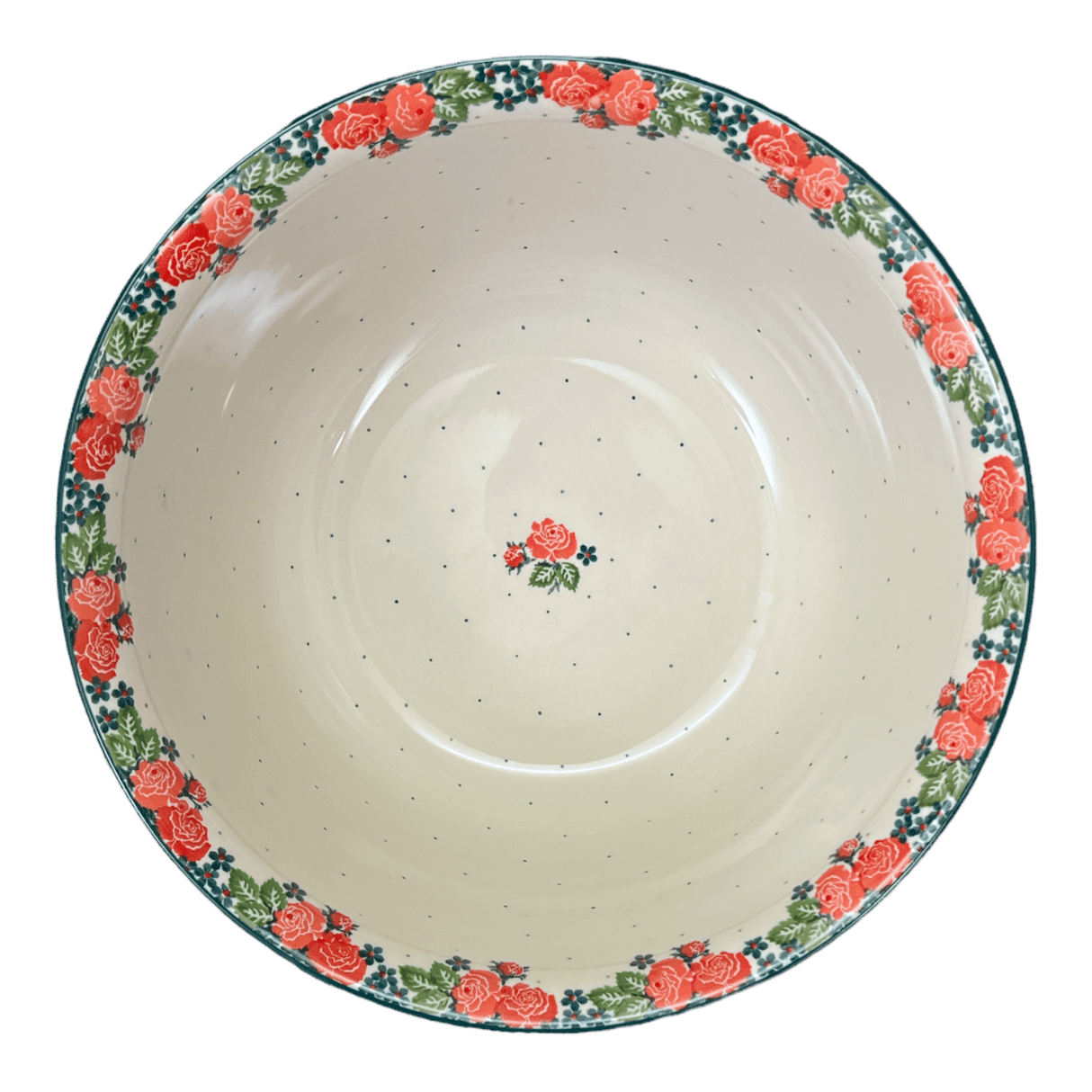 Bowl, Round, 12.5" in "2120Q" by Ceramika Artystyczna | A213-2120Q