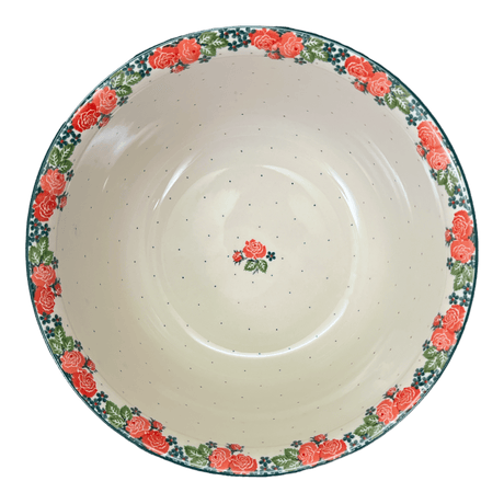 Bowl, Round, 12.5" in "Classic Rose" by Ceramika Artystyczna | A213-2120Q