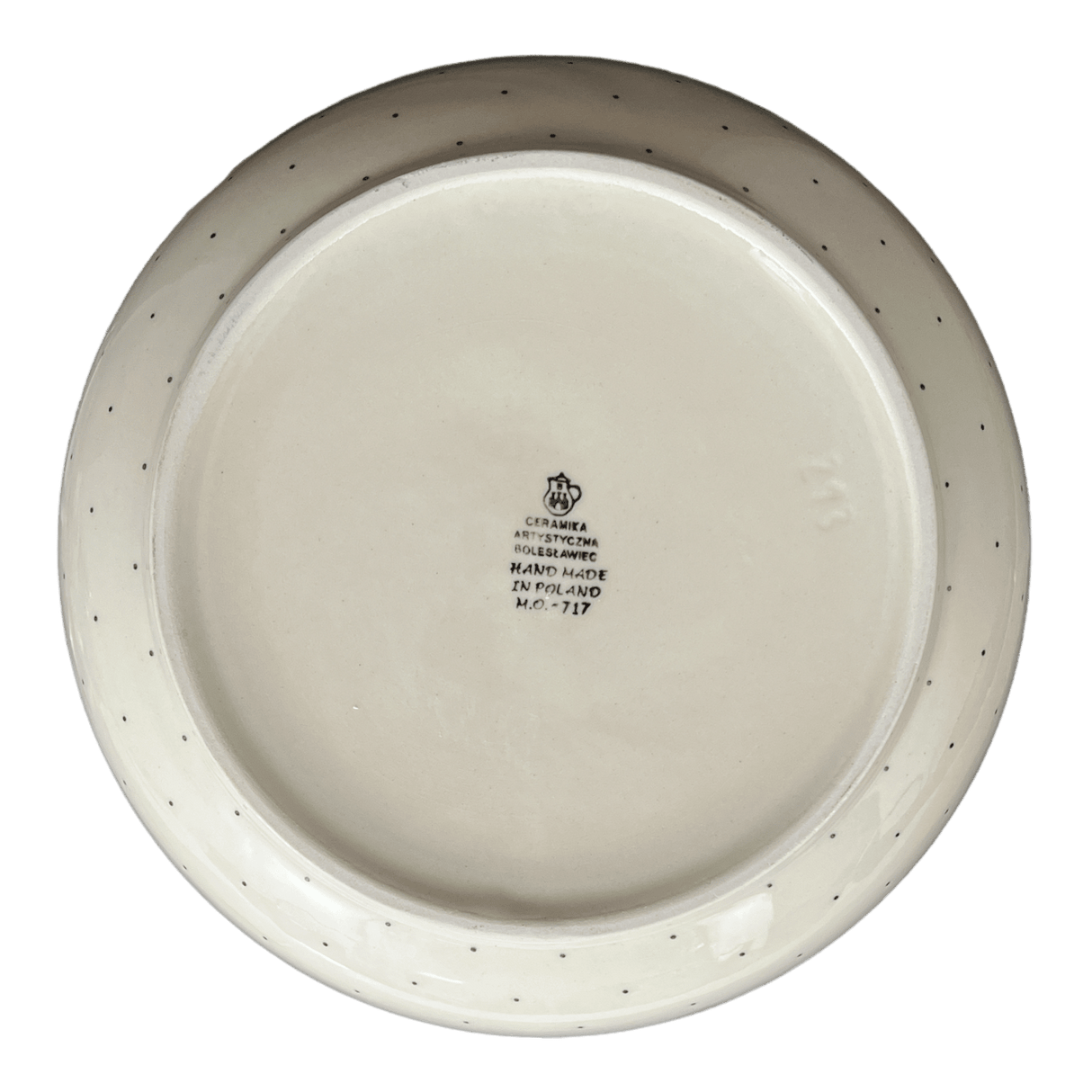 Bowl, Round, 12.5" in "2120Q" by Ceramika Artystyczna | A213-2120Q