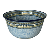 Bowl, Round, 12.5" in "Aztec Blues" by Ceramika Artystyczna | A213-U4428