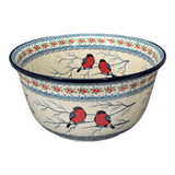 Bowl, Round, 12.5" in "Bullfinch Berries" by Ceramika Artystyczna | A213-U4917