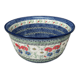 Bowl, Round, 12.5" in "Perennial Bouquet" by Ceramika Artystyczna | A213-U4968