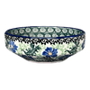 Polish Pottery 5" Multiangular Bowl (Clematis) | A221-1538X at PolishPotteryOutlet.com