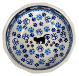 Bowl, Multiangular, 5" in "Cat Tracks" by Ceramika Artystyczna | A221-1771