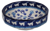 Bowl, Multiangular, 5" in "Cat Tracks" by Ceramika Artystyczna | A221-1771