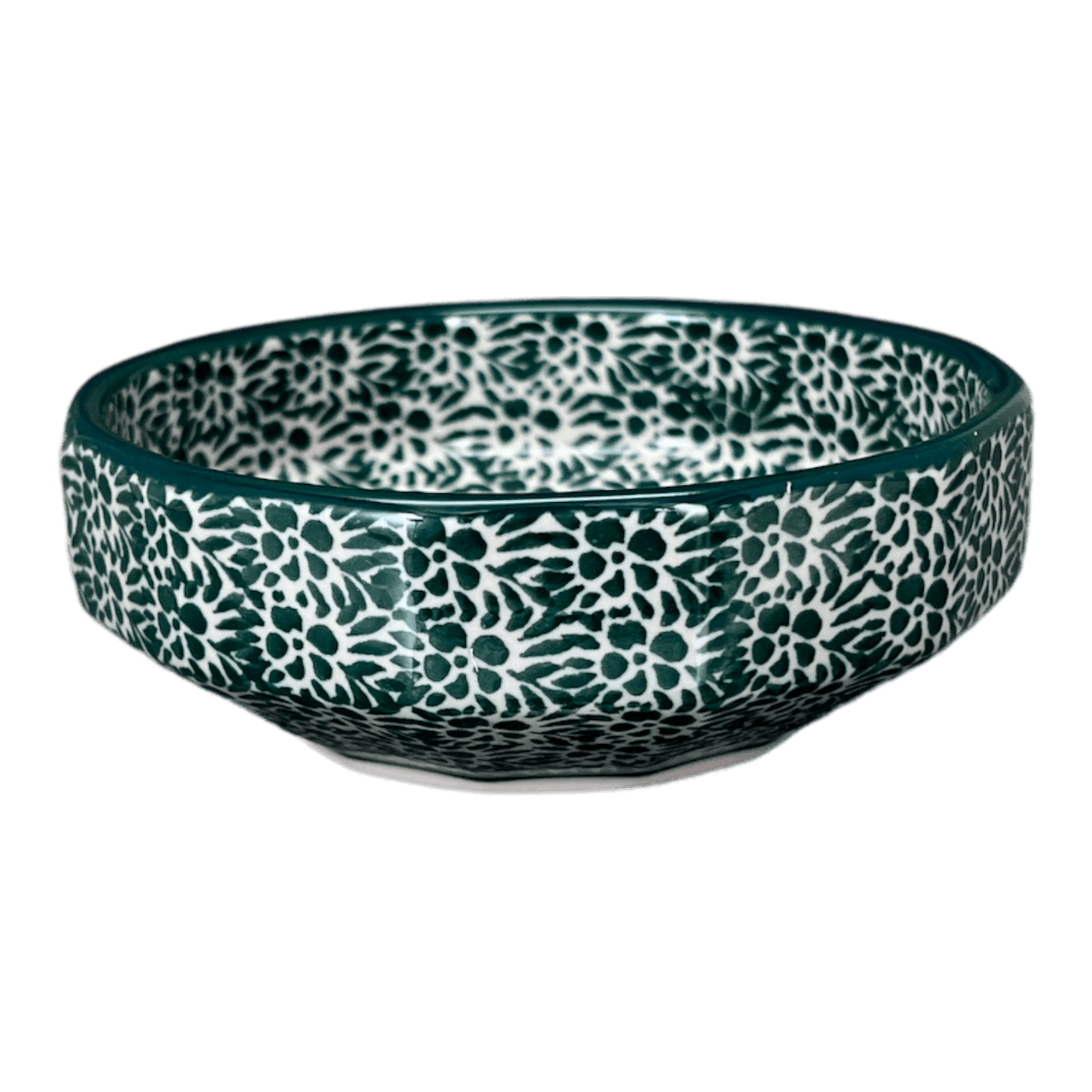 Bowl, Multiangular, 5" in "Going Green" by Ceramika Artystyczna | A221-1885Q