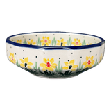 Bowl, Multiangular, 5" in "Daffodils in Bloom" by Ceramika Artystyczna | A221-2122X