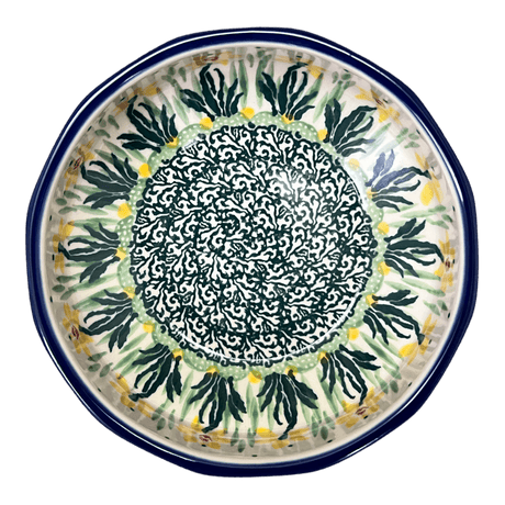 Bowl, Multiangular, 5" in "Daffodils in Bloom" by Ceramika Artystyczna | A221-2122X