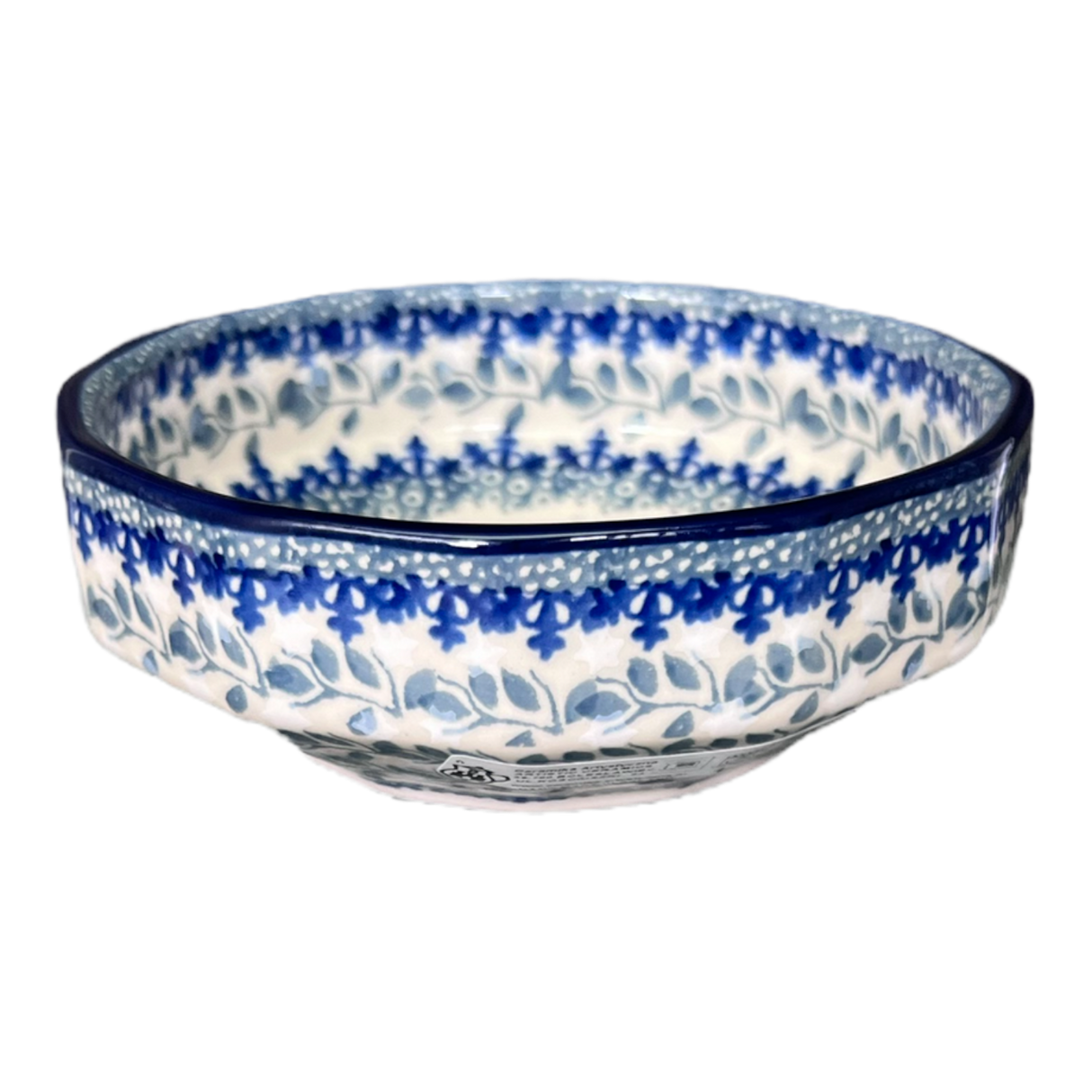 Bowl, Multiangular, 5" in "Koi Pond" by Ceramika Artystyczna | A221-2372X