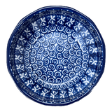 Bowl, Multiangular, 5" in "Wavy Blues" by Ceramika Artystyczna | A221-905X