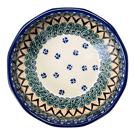 Bowl, Multiangular, 5" in "Aztec Paws" by Ceramika Artystyczna | A221-945X