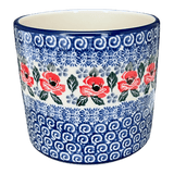 Flower Pot, 4.75" in "Rosie's Garden" by Ceramika Artystyczna | A361-1490X