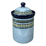 Canister, 1.5 Liter in "Aztec Blues" by Ceramika Artystyczna | A493-U4428