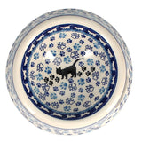 Bowl, Round, Dog Bowl, 5.5" Large in "Cat Tracks" by Ceramika Artystyczna | A525-1771