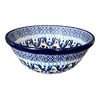 Polish Pottery CA 4.75" Bowl (Blue Ribbon) | A556-1026X at PolishPotteryOutlet.com