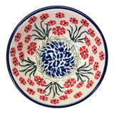 Bowl, Round, 4.75" in "Red Aster" by Ceramika Artystyczna | A556-1435X