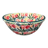 Bowl, Round, 4.75" in "Tulip Burst" by Ceramika Artystyczna | A556-U4226