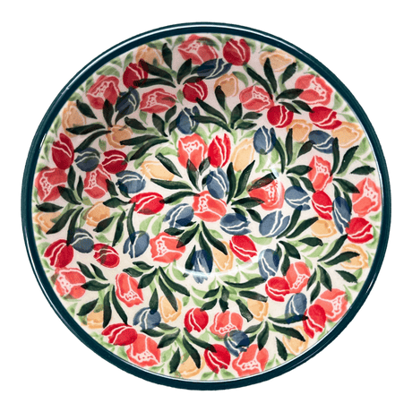 Bowl, Round, 4.75" in "Tulip Burst" by Ceramika Artystyczna | A556-U4226