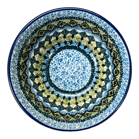 Bowl, Round, 4.75" in "Aztec Blues" by Ceramika Artystyczna | A556-U4428