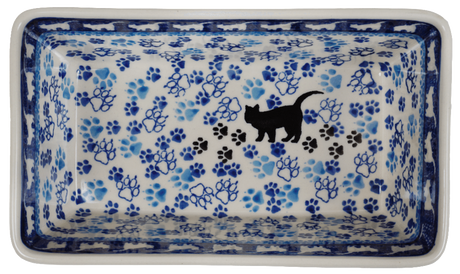 Baker, Bread, Medium, 8" x 5" in "Cat Tracks" by Ceramika Artystyczna | A603-1771