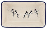 Baker, Bread, Medium, 8" x 5" in "Birds on a Wire" by Ceramika Artystyczna | A603-U4831