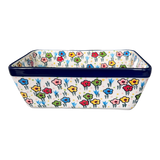 Baker, Bread, Medium, 8" x 5" in "Daisy Doodle" by Ceramika Artystyczna | A603-U4884