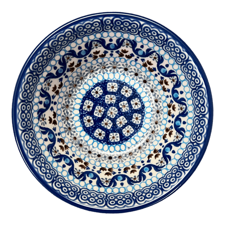 Bowl, Round, Ridged, 5.5" in "Blue Ribbon" by Ceramika Artystyczna | A696-1026X