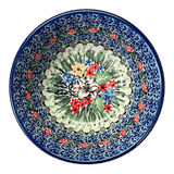 Bowl, Round, Ridged, 5.5" in "Lily Bouquet" by Ceramika Artystyczna | A696-U3683