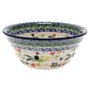 Polish Pottery Ridged 5.5" Bowl (Spice of Life) | A696-U4843 at PolishPotteryOutlet.com