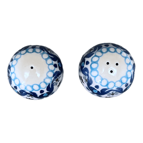 Salt & Pepper, 2" in "Blue Ribbon" by Ceramika Artystyczna | A735S-1026X