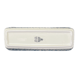 Baker, Bread, Extra Long, 12" x 4.75" in "Pansy Blues" by Ceramika Artystyczna | A784-2346X