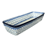 Baker, Bread, Extra Long, 12" x 4.75" in "Bullfinch on Blue" by Ceramika Artystyczna | A784-U4830