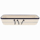 Baker, Bread, Extra Long, 12" x 4.75" in "Birds on a Wire" by Ceramika Artystyczna | A784-U4831