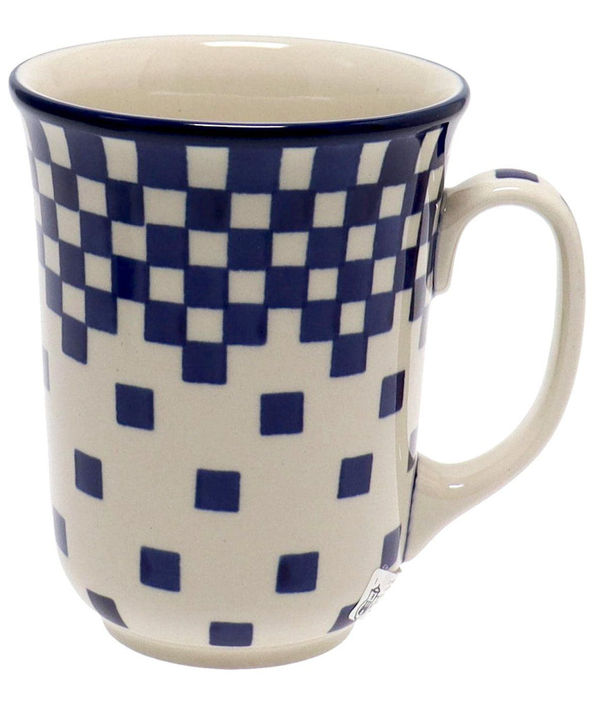 Polish Pottery - John's Mug - Blue Bells - The Polish Pottery Outlet