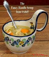 Bowl, Round, Loop Handle, 16 oz in "Cat Tracks" by Ceramika Artystyczna | A845-1771