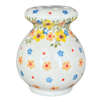 A picture of a Polish Pottery Parmesan/Spice Shaker (Garden Delight) | A934-2225X as shown at PolishPotteryOutlet.com/products/parmesan-spice-shaker-garden-delight-a934-2225x