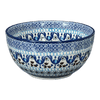 Polish Pottery Deep 5.5" Bowl (Blue Ribbon) | A986-1026X at PolishPotteryOutlet.com