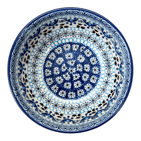 Polish Pottery Deep 5.5" Bowl (Blue Ribbon) | A986-1026X Additional Image at PolishPotteryOutlet.com